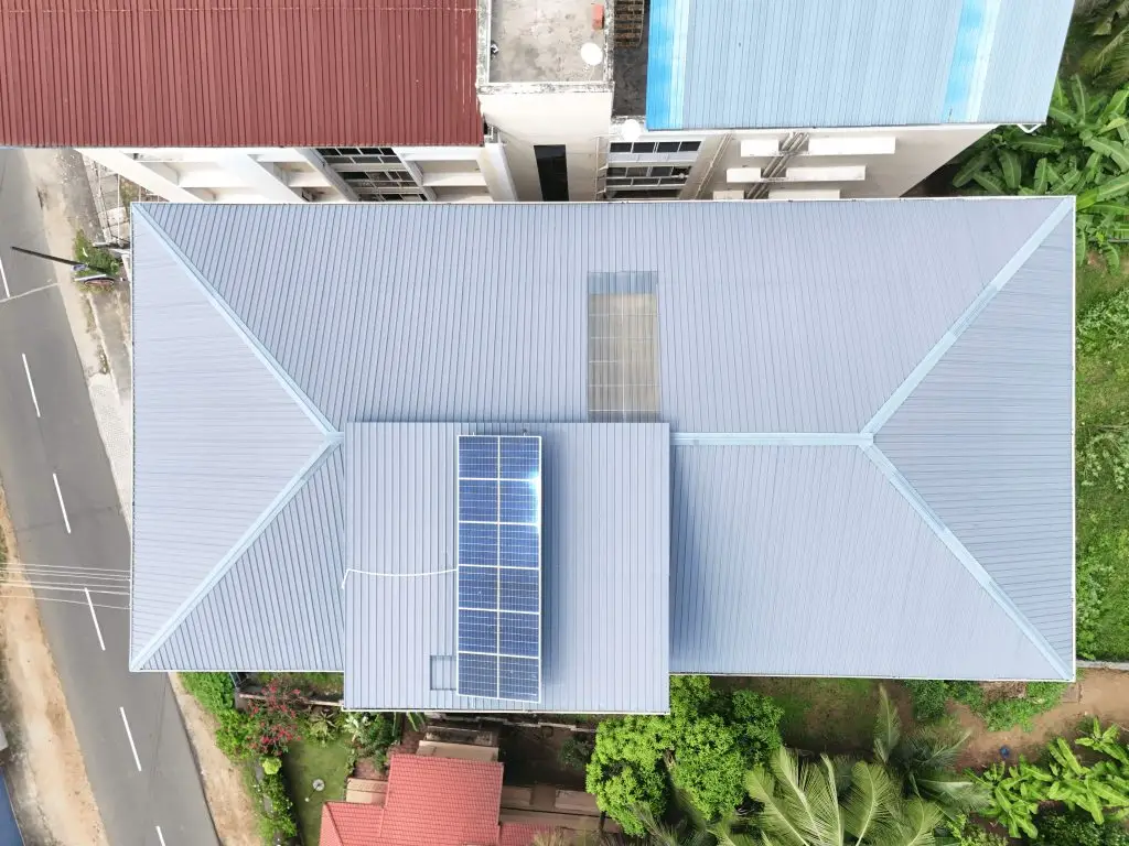 sheet roof truss work